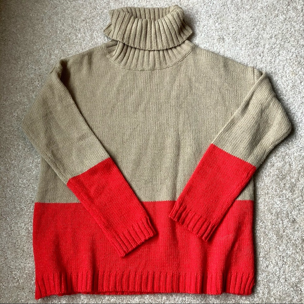 •SOLD• Colorblock Sweater
